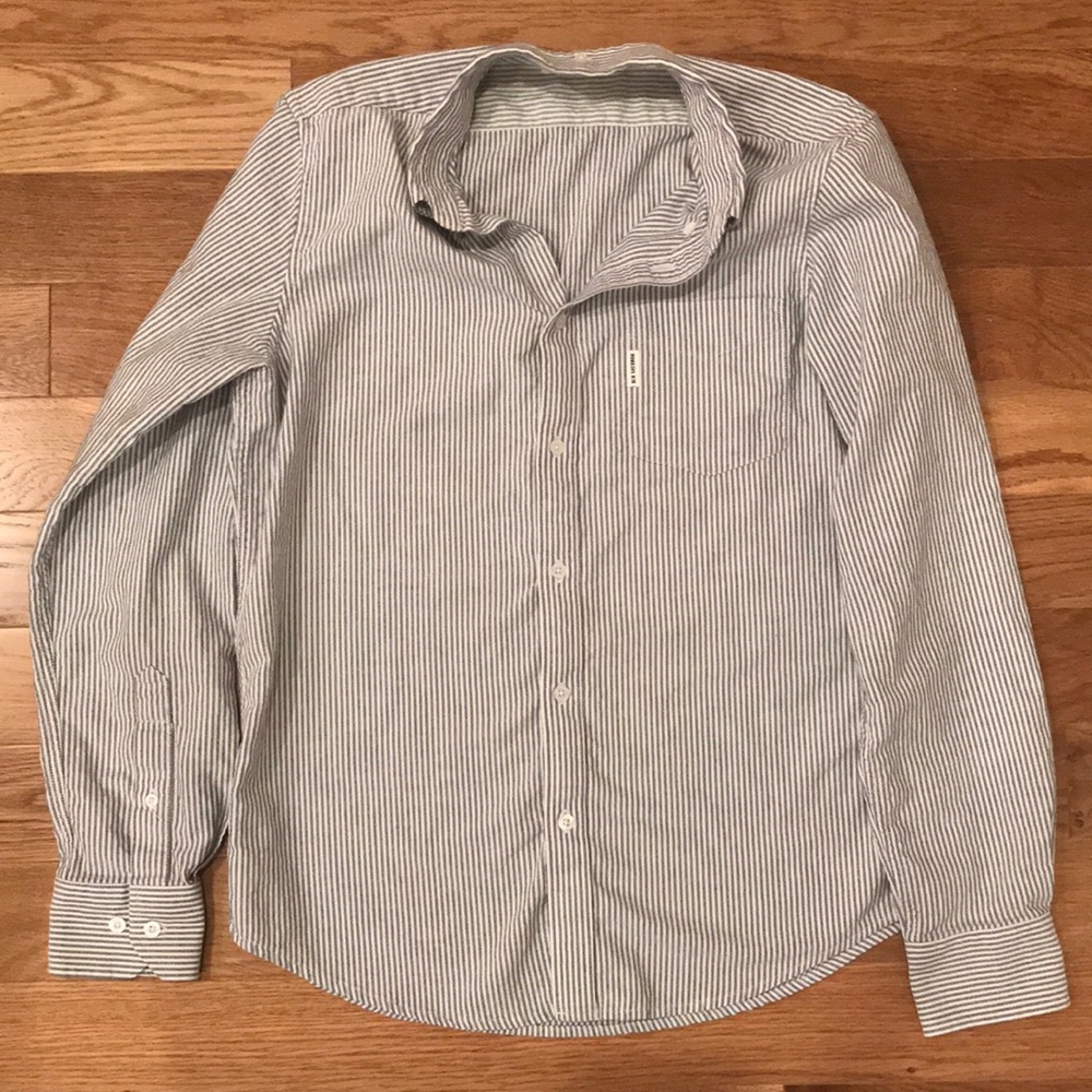 Men’s Ben Sherman Oxford Buttondown Stripe Shirt M